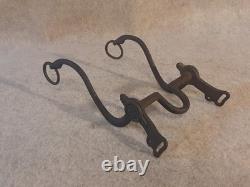 Vintage United States Army Calvary Civil War era Soldier Horse Bridle Bit Iron