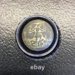 Virginia Button dug near Culpeper Silvered