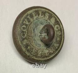 Virginia Civil War Cuff Button