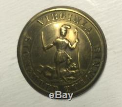 Virginia Pre Civil War Coat Button