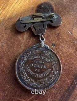 West Virginia Civil War Discharge Medal Named 14th West Virginia Infantry
