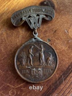 West Virginia Civil War Discharge Medal Named 14th West Virginia Infantry