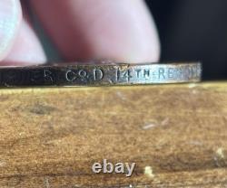 West Virginia Civil War Discharge Medal Named 14th West Virginia Infantry