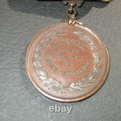 West Virginia Infantry Honorable Discharge Civil War Medal. Named, 10th W. VA Inf