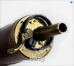 Wonderful Antique Italian Gun Powder Flask Replica of US Civil War gun flask