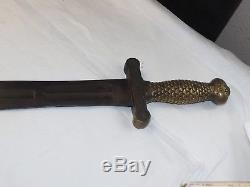 Wonderful PRE CIVIL WAR AMES US MODEL 1832 FOOT ARTILLERY SWORD