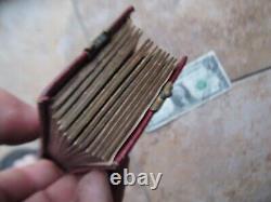 Wonderful RARE, FULL Gem Size Tintype Album, Civil War, IDENTIFIED, Damon Clough