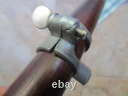 Wooden Civil War Military Company Fife, with RARE Pewter Cheater, Musician, Band